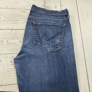 COH Citzens of Humanity Womens Size 32 Blue Low Rise Stretch Skinny Ankle Jeans